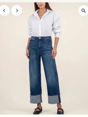 KUT FROM THE KLOTH Sienna Wide-Leg Sz 6